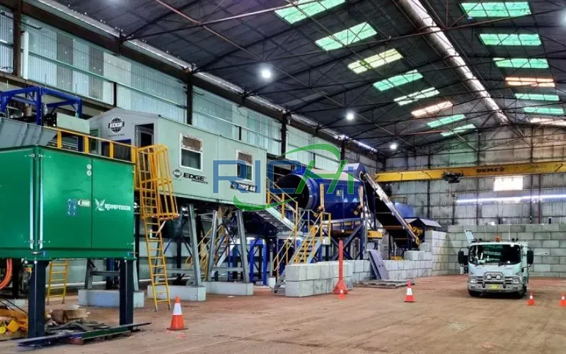 Wet Chicken Manure Pellet Production Line in Vietnam