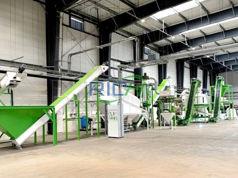 4 t/h Agricultural Fibers pellet machine in philippines