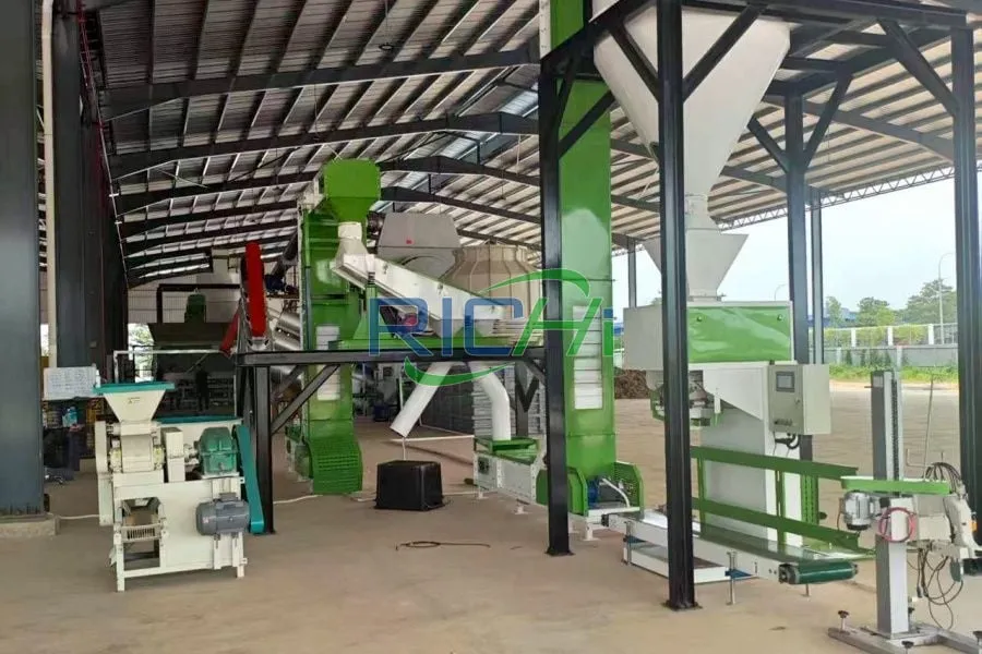 1-2 t/h Biochar pelletizer machine for sale philippines