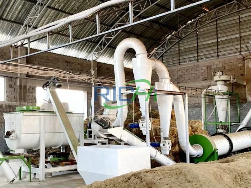 1t/h wheat straw pellet machine pakistan