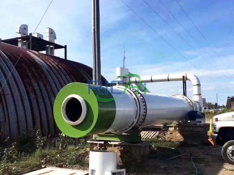 φ1.2*12 alfalfa dryer South Africa project