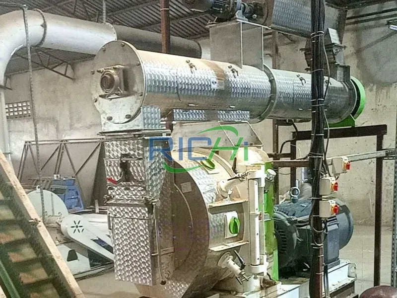 5-7t/h poultry feed pellet mill new zealand project