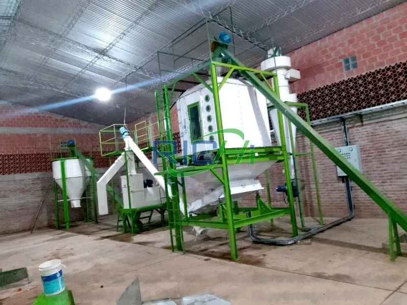 5t/h livestock feed pellet machine pakistan project