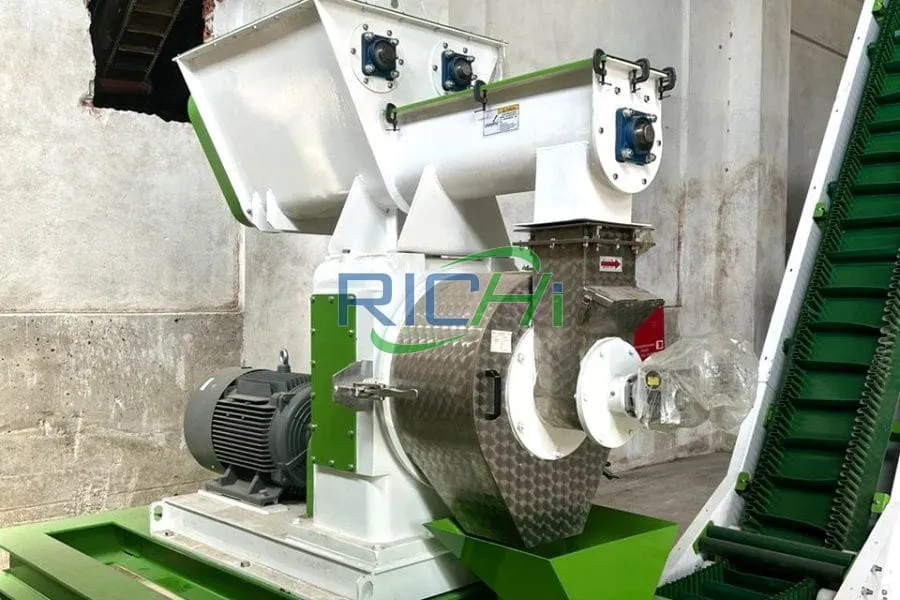8 t/h cattle & chicken manure fertilizer pellet mill for sale australia