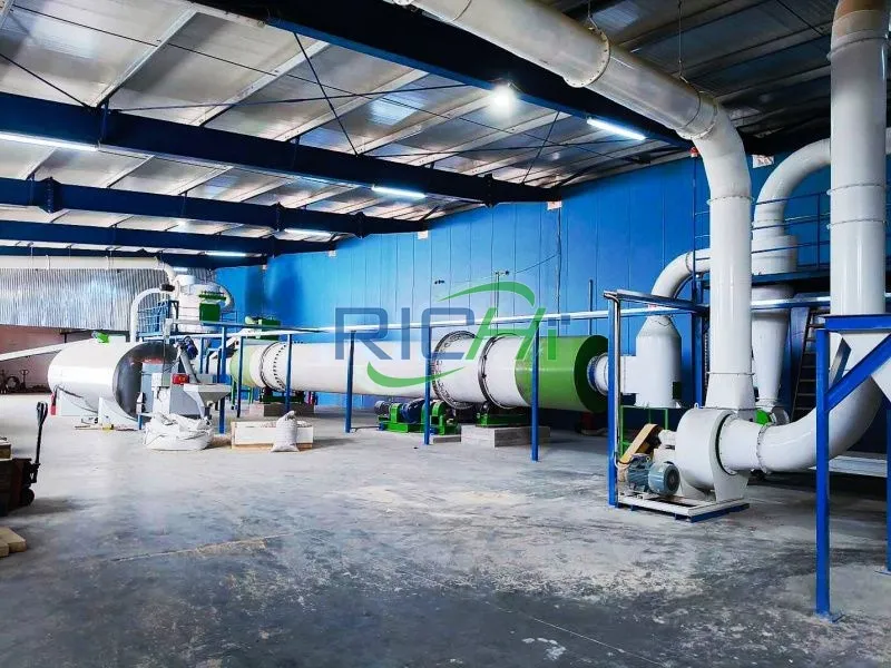 5t/h Sawdust & Wood Waste pelleting machine in Nigeria