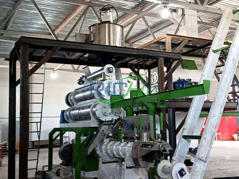 2t/h Catfish Feed pelleting machine in Nigeria