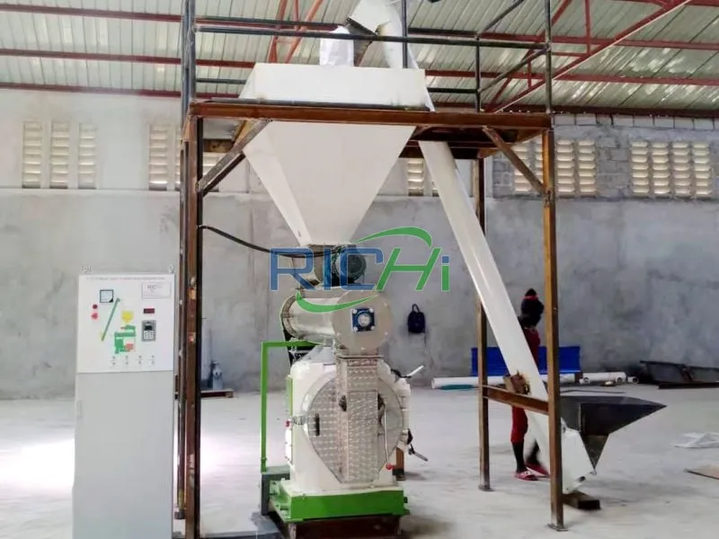 3-4t/h Cassava Waste pelleting machine in Nigeria