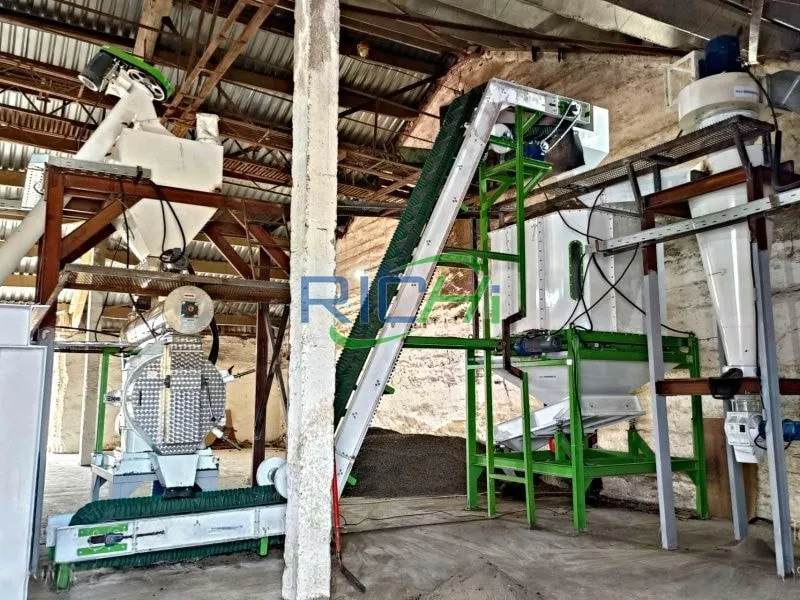 5-6t/h broiler feed pelletizer in Nigeria