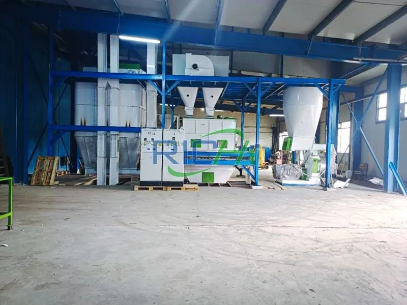 5T/H Poultry manure pellet making machine in Kenya