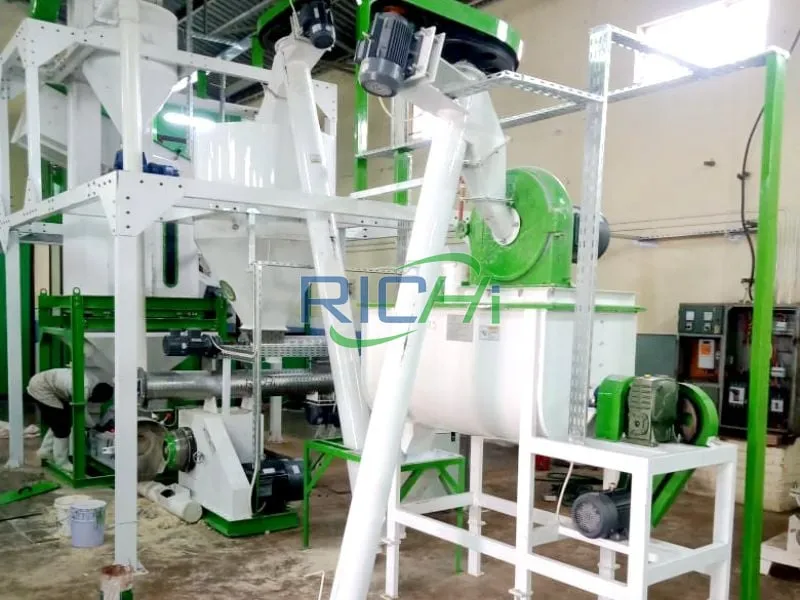 3-4t/h poultry mash feed machine for sale malaysia
