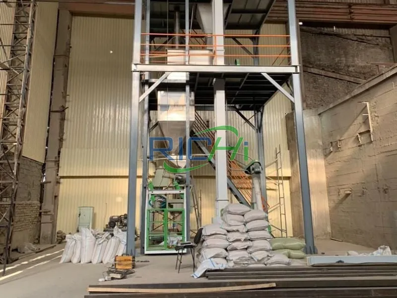 3t/h Rice husk pellet making machine in Kenya