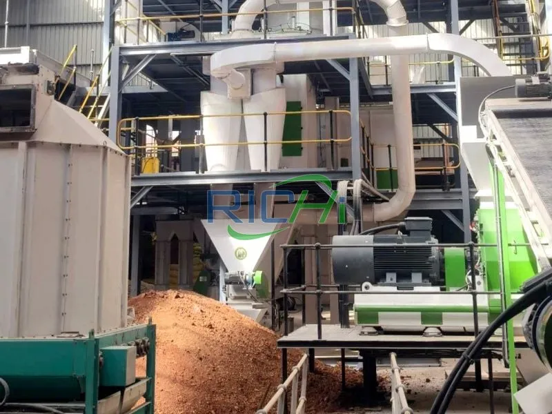 5t/h pyrolysis carbon pellet making machine nz project
