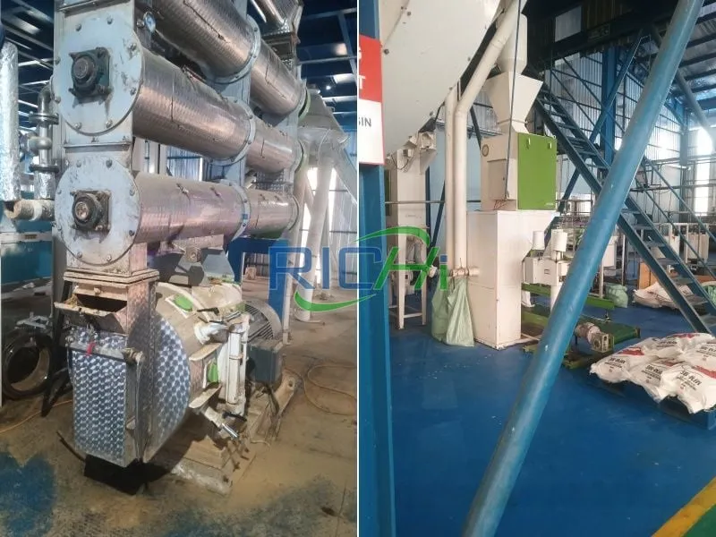 2t/h shrimp feed pellet mill nz project