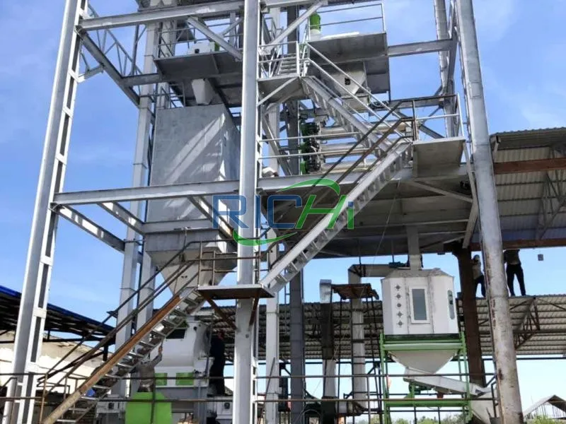 5t/h sinking fish feed pelletizer nz project