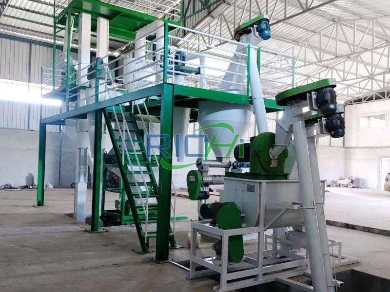 1-2t/h sheep feed pellet mill pakistan project