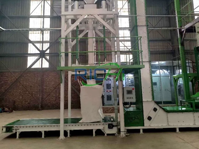 wood pellet bagging machine South Africa project