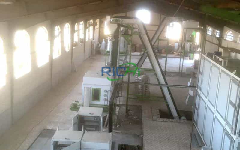 1-2T/H Catfish Feed pelleting machine in Nigeria