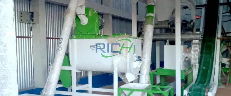 Small animal feed pellet machine in  Thailand