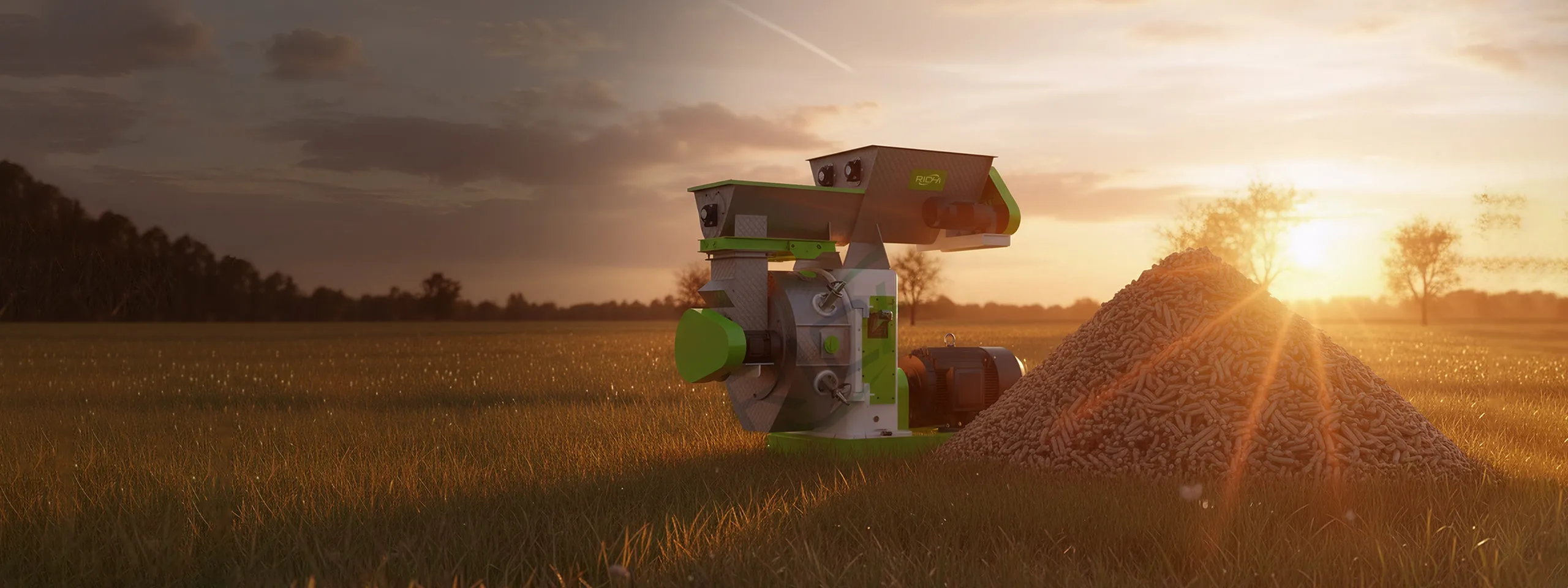 MZLH350 Biomass Pellet Press