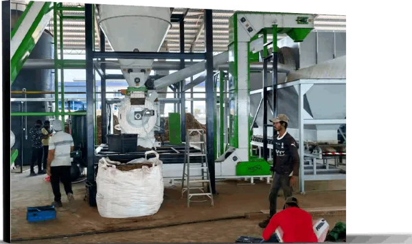 MZLH350 Biomass Pellet Press in Malaysia