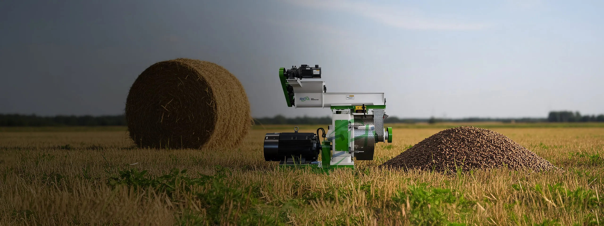 MZLH520 biomass fuel pellet machine 