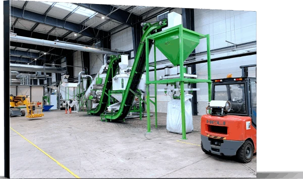 biomass pellet making machine in Russia