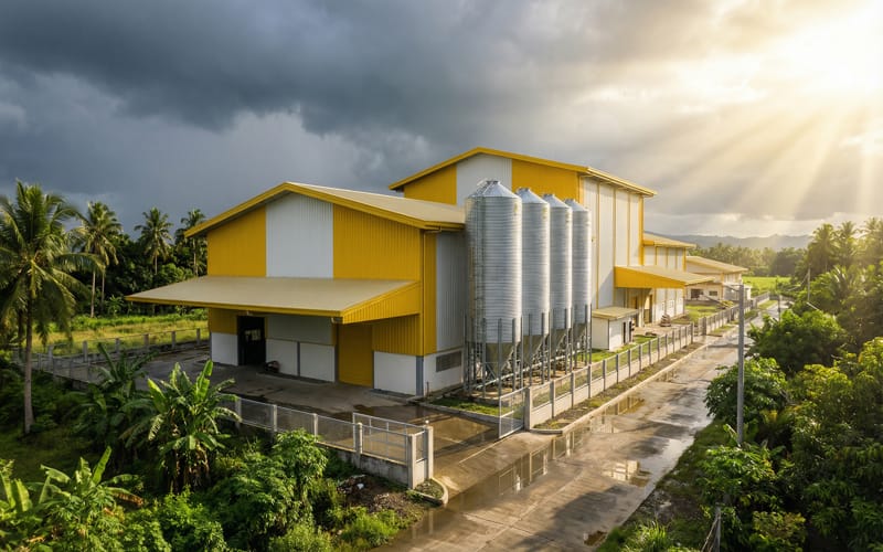 Poultry Feed Factory Setup in Philippines