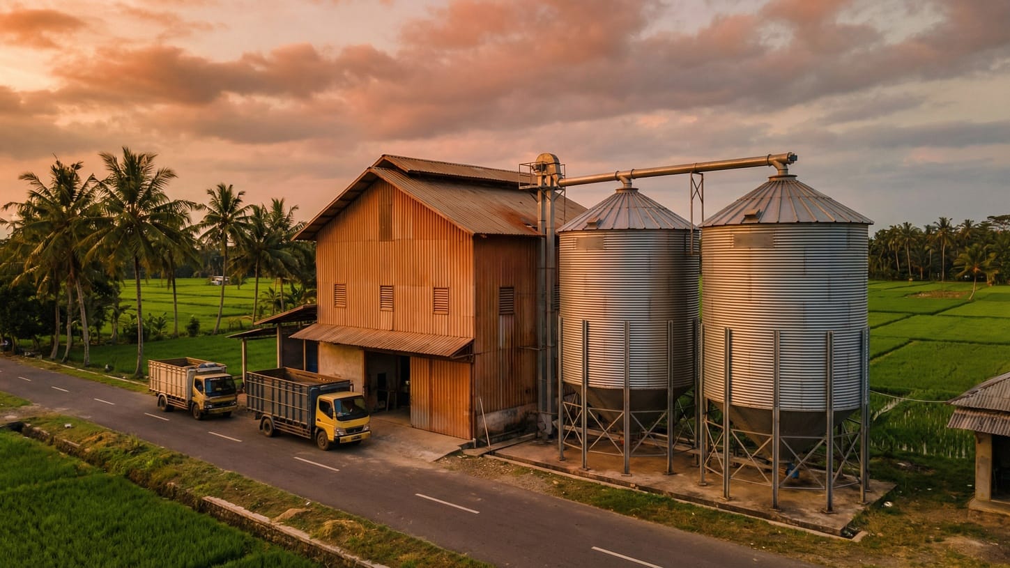 livestock feed pellet plant in Indonesia