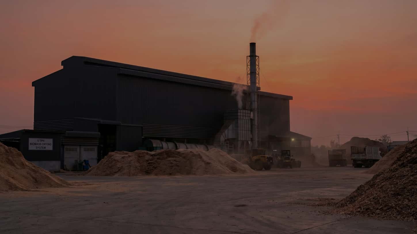 5 th biomass drying system in Thailand