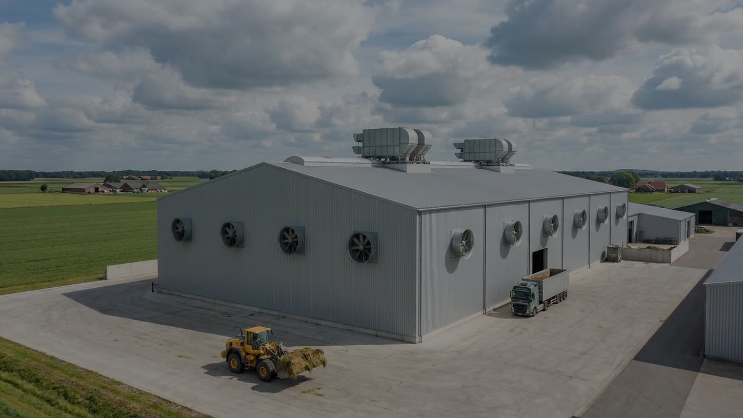 5TH Grass Pellet Production Line in Germany