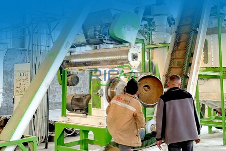 5 t/h alfalfa pellet mill in Argentina