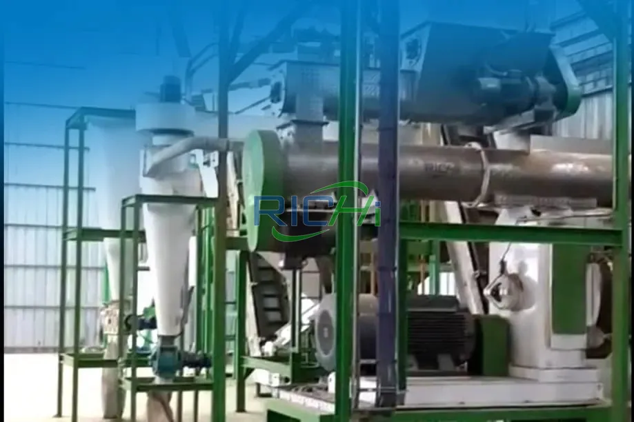 5 t/h grass pellet machine in Zimbabwe