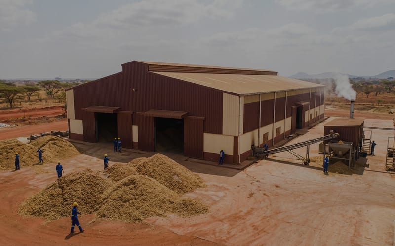 Peanut Shell Pellet Plant in Nigeria