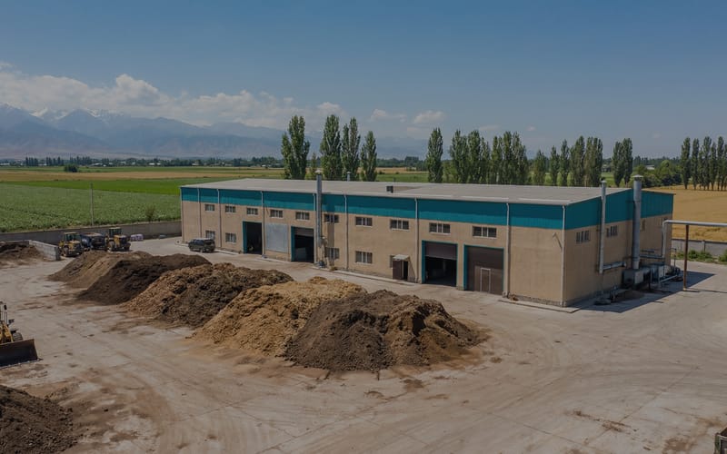 Regenerated Organic Nutrient Soil Production Line in Uzbekistan