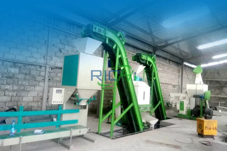 3-5 t/h chicken manure pellet making machine in Zimbabwe