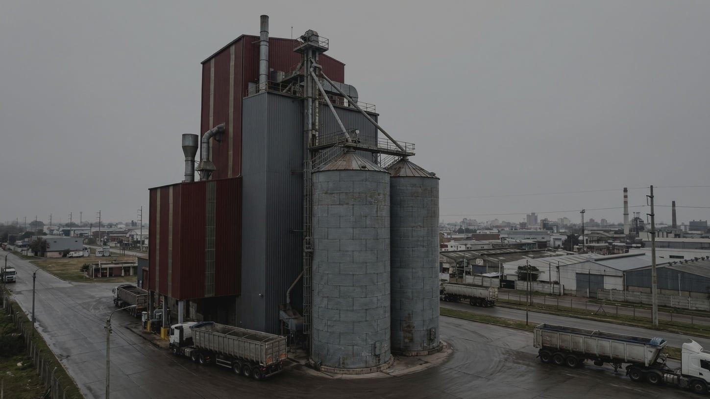 livestock feed pellet line in Argentina
