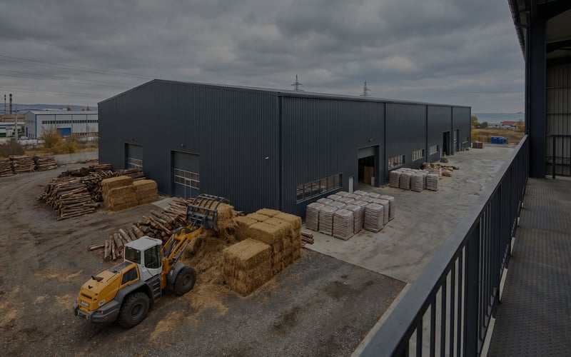 Biomass Pellet Plant for Crop Residue and Wood Waste in Bulgaria