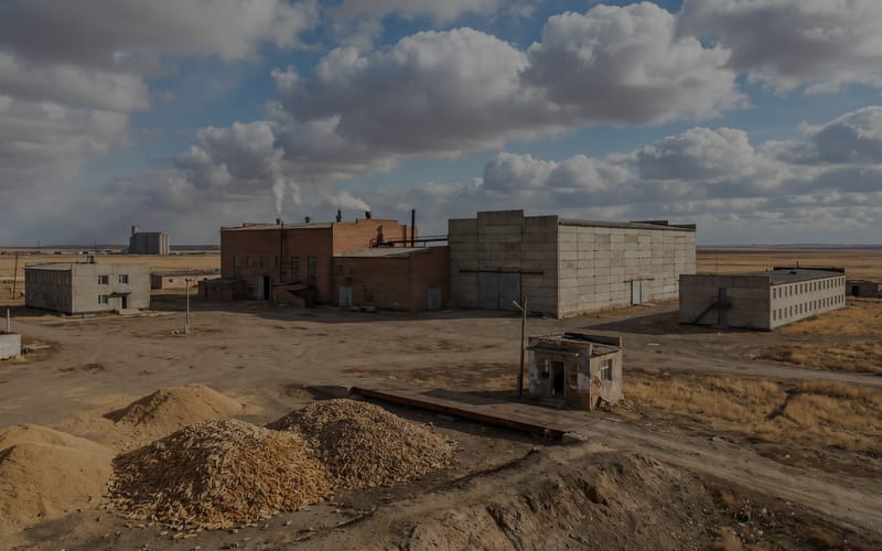 Straw Pellet Processing System for Fuel Production in Kazakhstan
