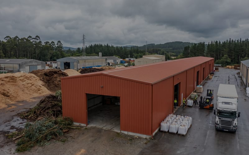 Wood Pellet Fuel Factory Setup for Biomass Energy Production in Portugal