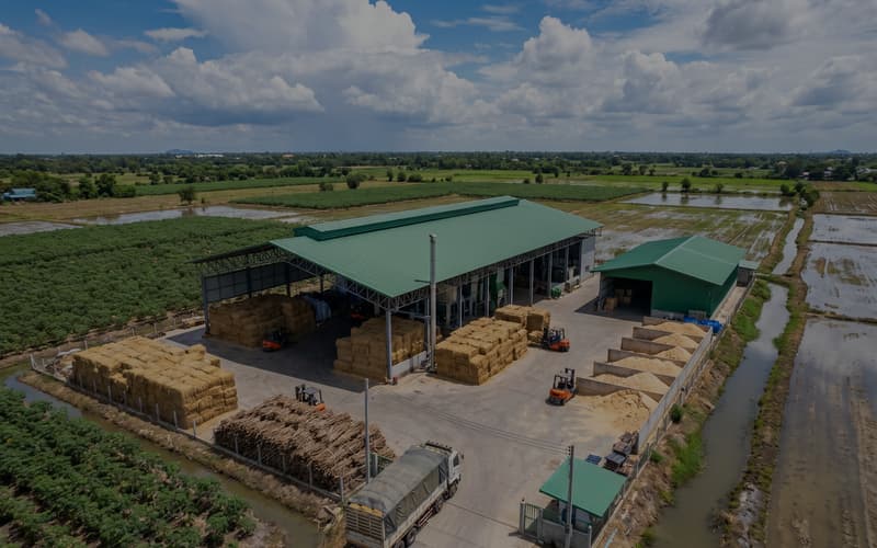 Biomass Pellet Facility for Power Plant Fuel in Thailand