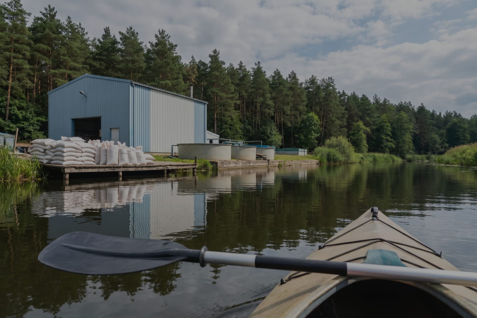 1-2TH Floating Fish Feed Line In Poland