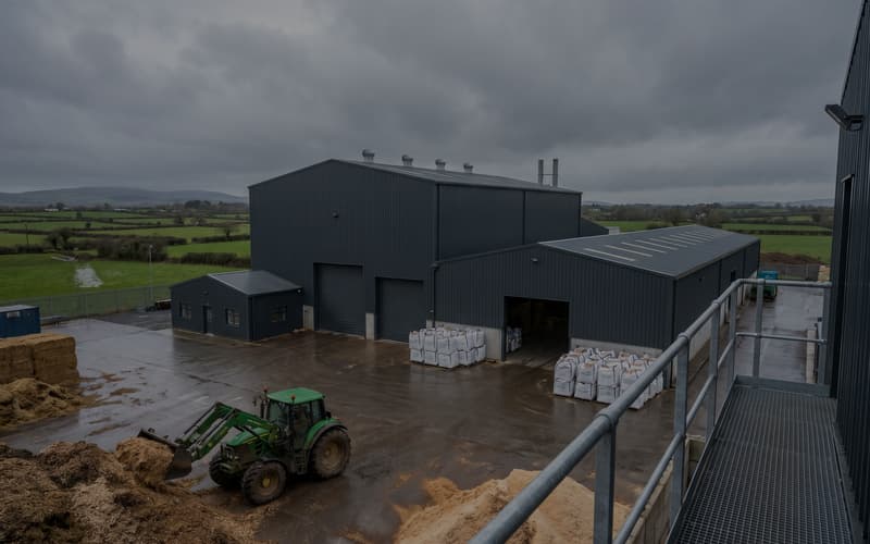 Biomass Residue Pellet Production System for Fuel in Ireland