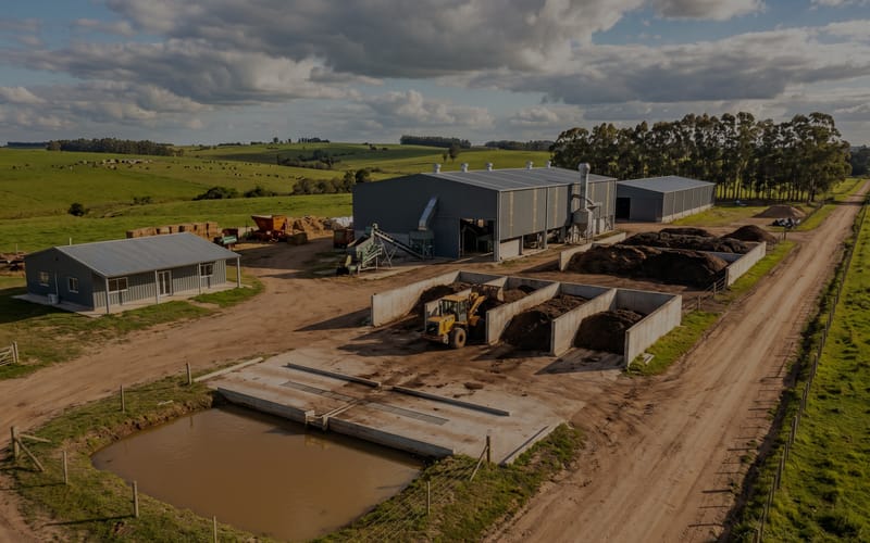 Organic Fertilizer Granule and Powder Production Line in Uruguay