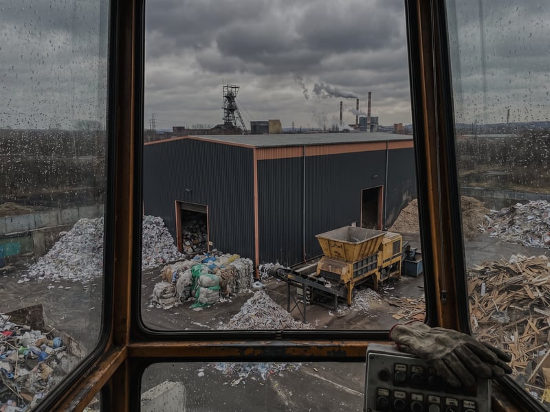 3-4th industrial waste pellet fuel plant in Poland