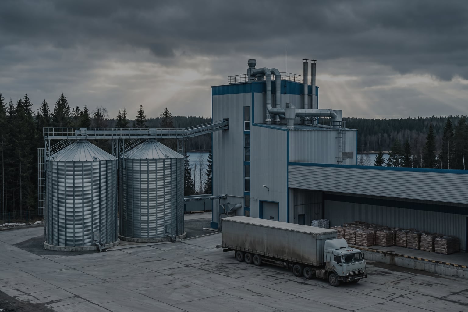 5T Trout Feed Production Line In Russia