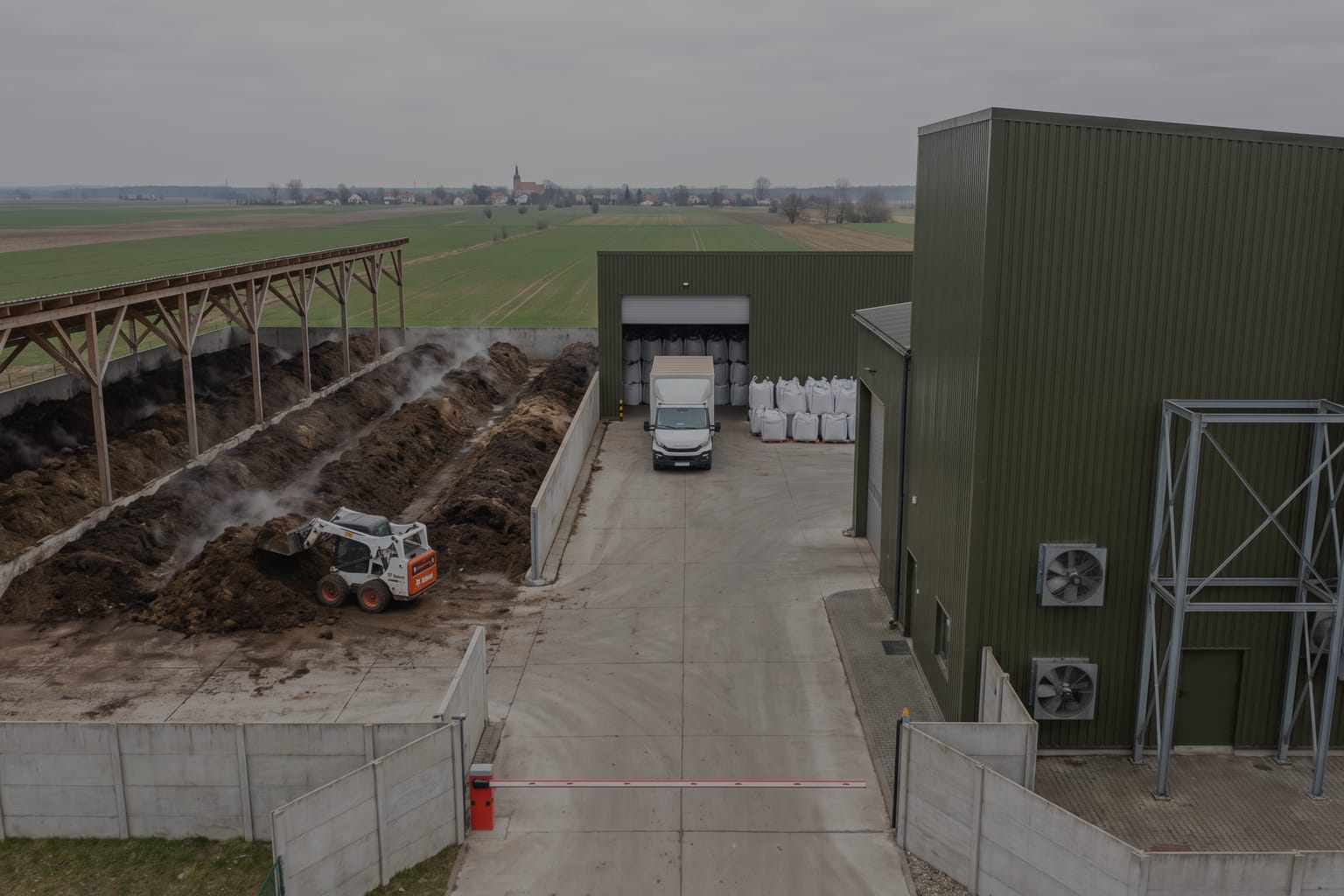 5TH Chicken Manure Pellet Production Line In Poland