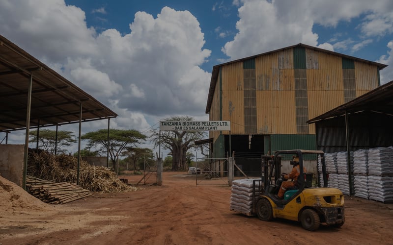 Biomass Pellet Production Factory in Tanzania