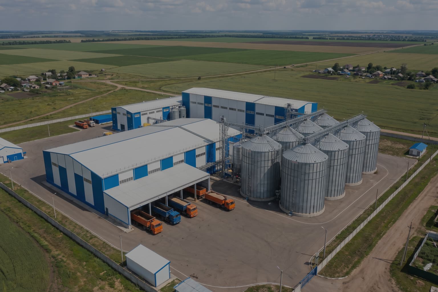 10T/H Compound Feed Production Line In Russia