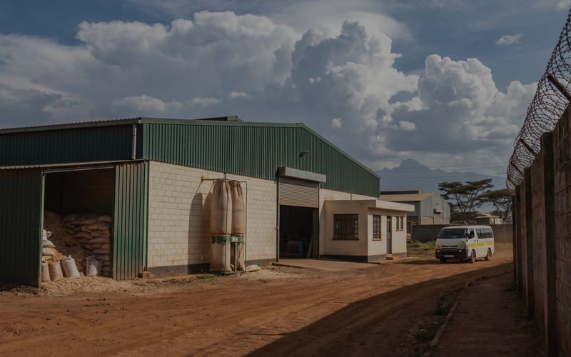 Mini Wood Pellet Factory in Kenya