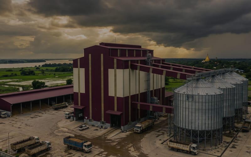 Pig Fish Feed Production Line in Myanmar